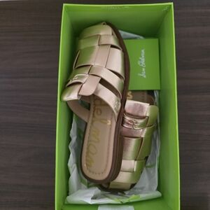 Sam Edelman Gold Sandals
